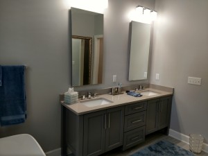 G&J Master Bath Double Vanity Cabinet