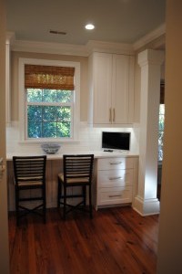 Trumpet Vine, Kitchen, Seating breakfast area, custom lower cabinets with magnetic push latches.